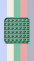 Eucalyptus Green Silicone Pop-It