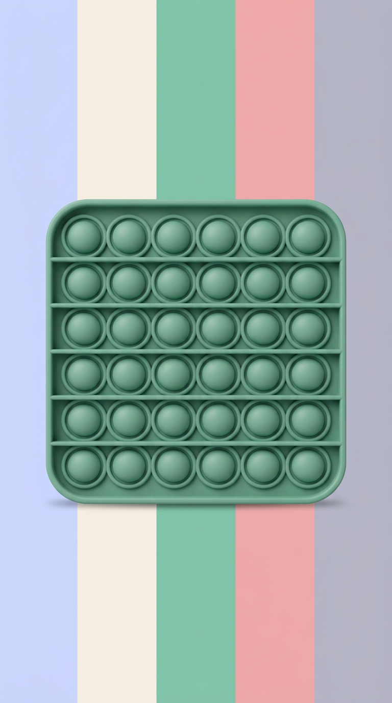 Eucalyptus Green Silicone Pop-It